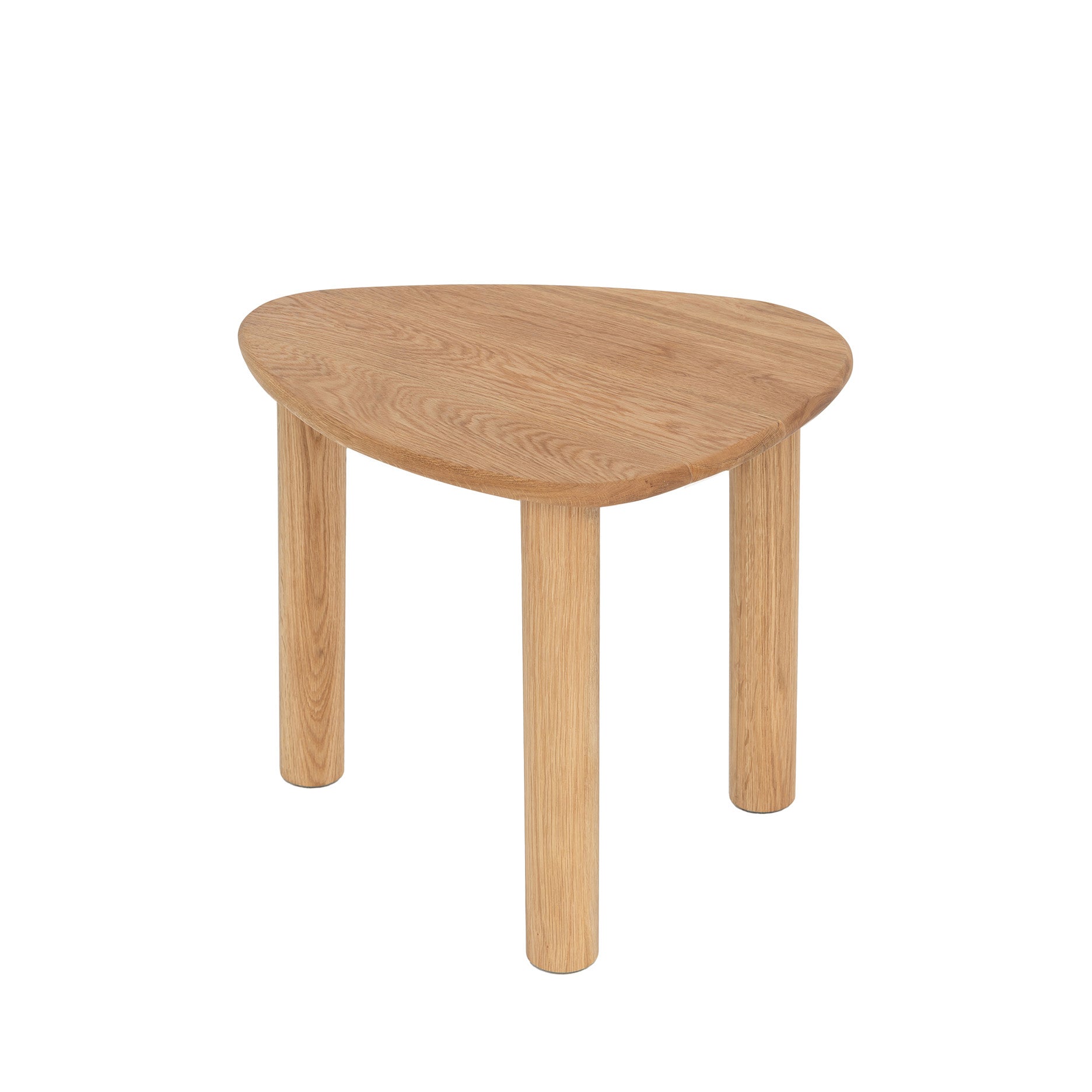 Pebble sidebord H45 cm, FSC-certificeret egetræ